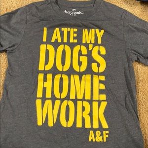 Lot of 4 Abercrombie boys shirts